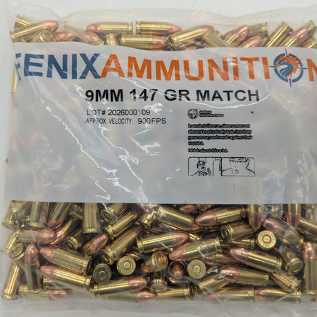 9mm Match Ammo